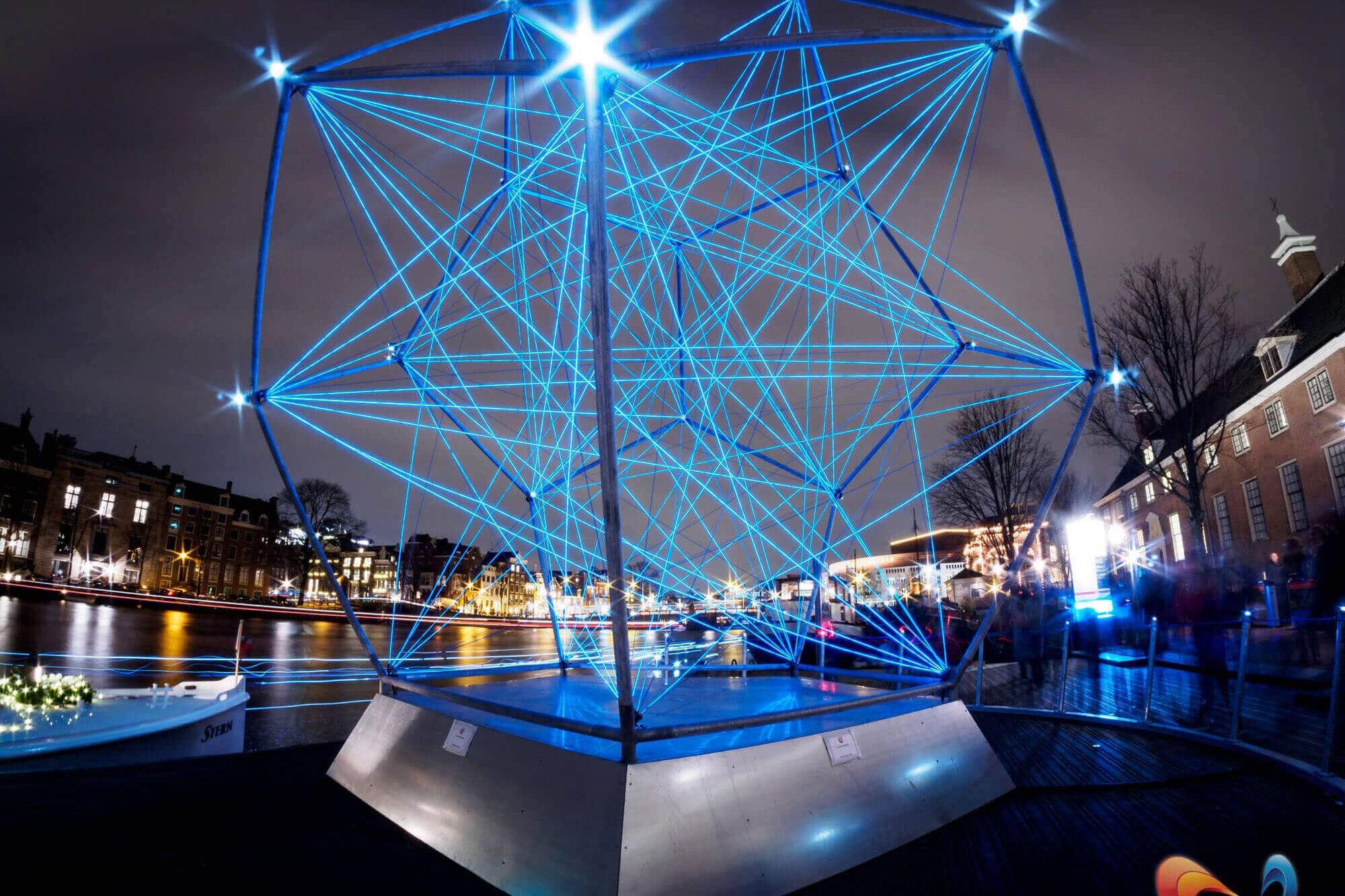 Nieuwe kunstwerken op het Amsterdam Light Festival 2015