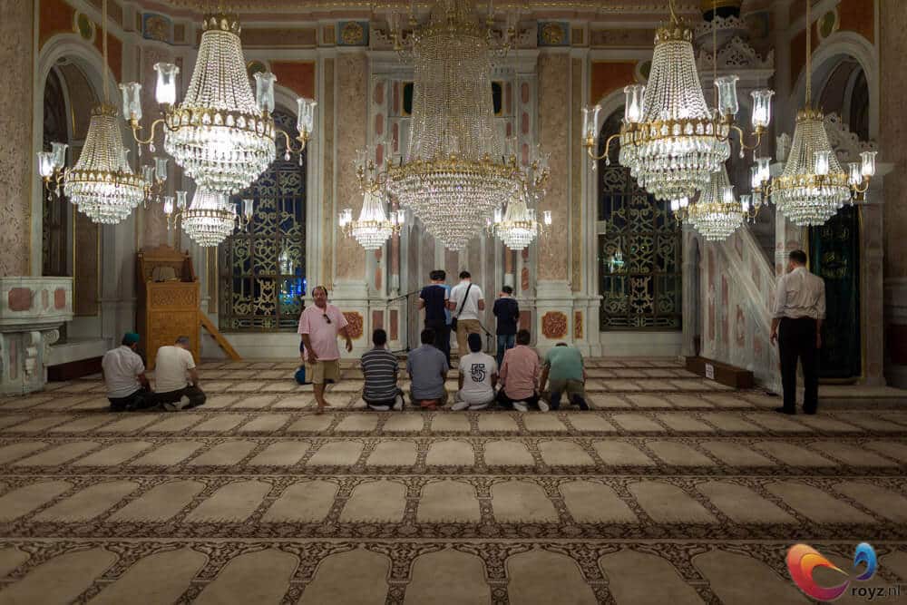 Het gebed - Istanbul, Turkije