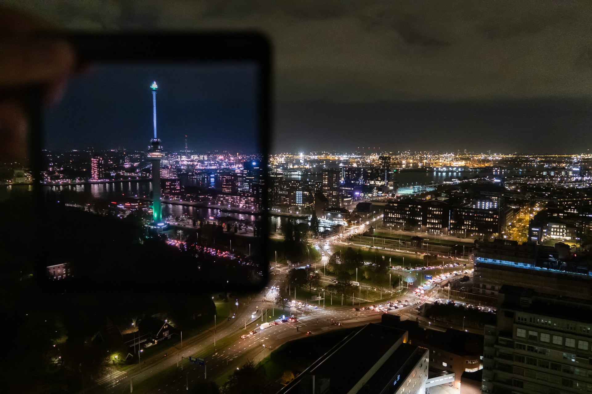 Avondfotografie in het Erasmus MC met de H&Y Night filter