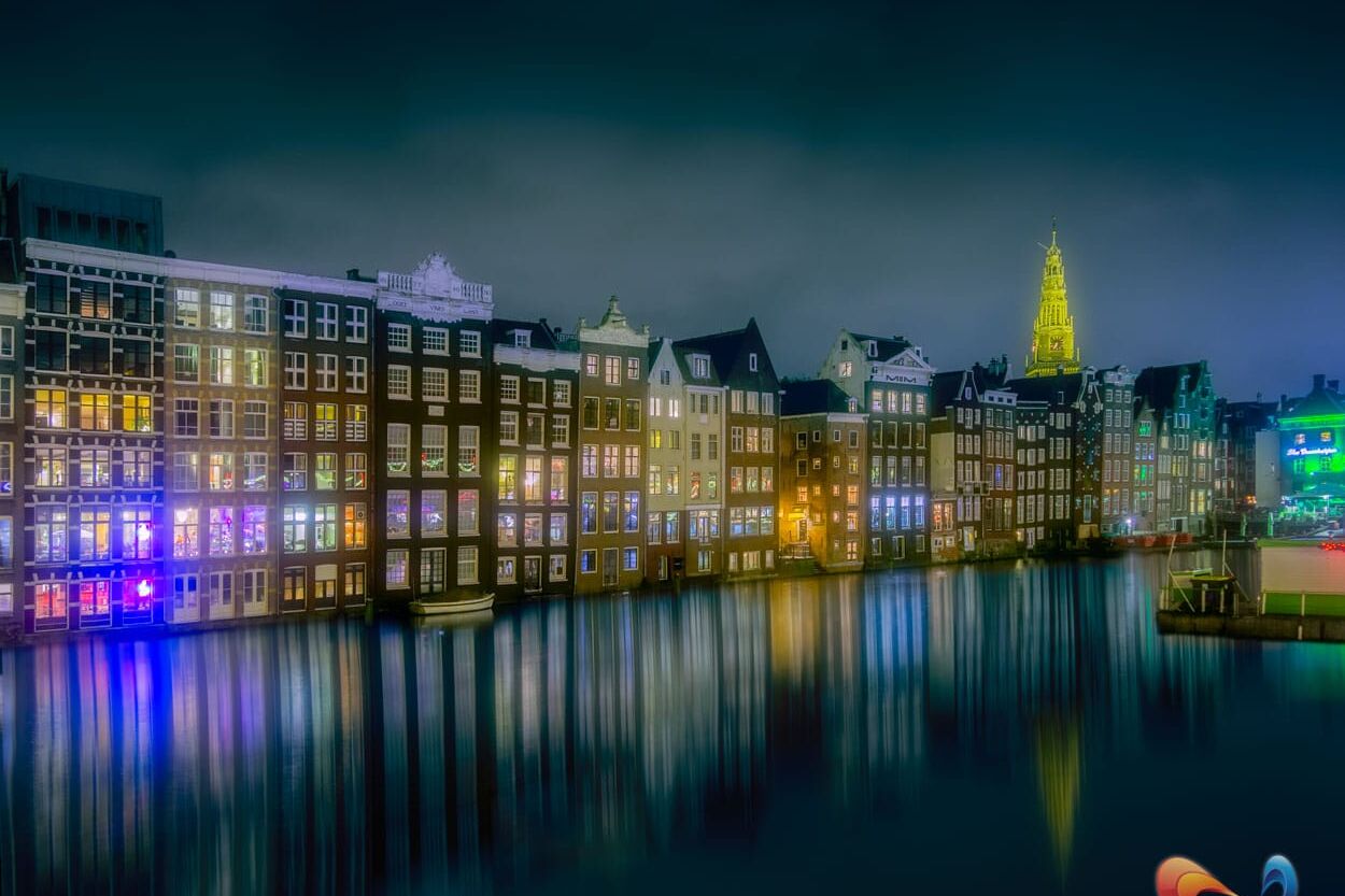 Amsterdam van bovenaf