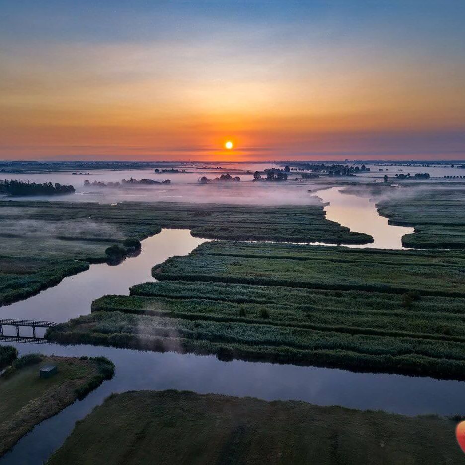 Mistige zonsopkomst op de Zaanse Schans (incl. Vlog en Drone video)