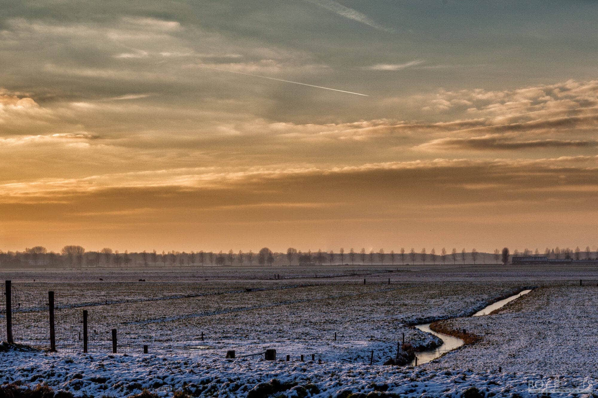 Sneeuw landschap