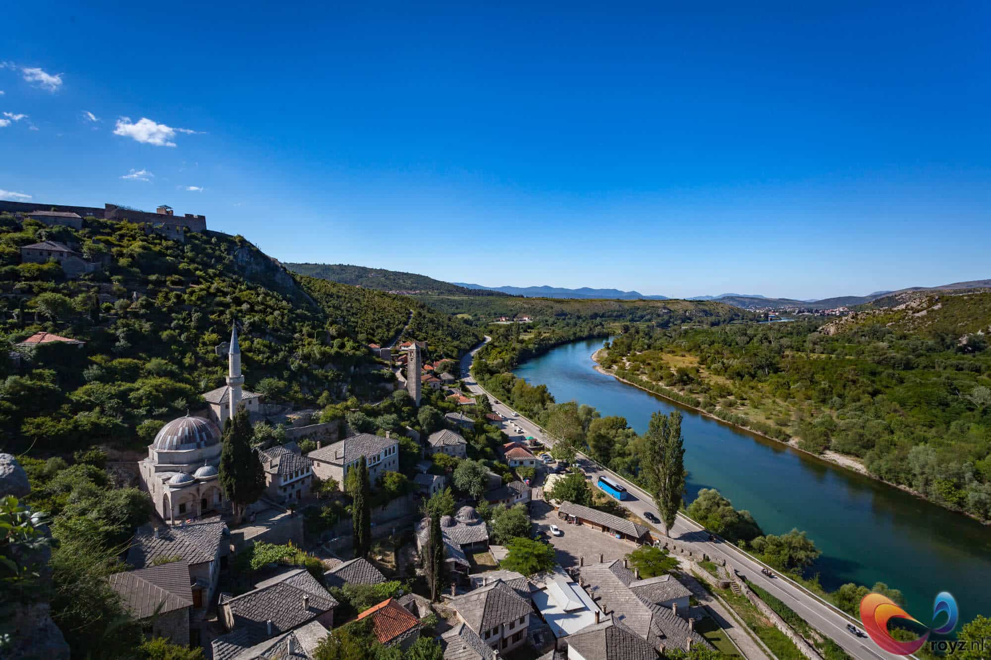 Pocitelj, een historische nederzetting in Bosnië en Herzegovina