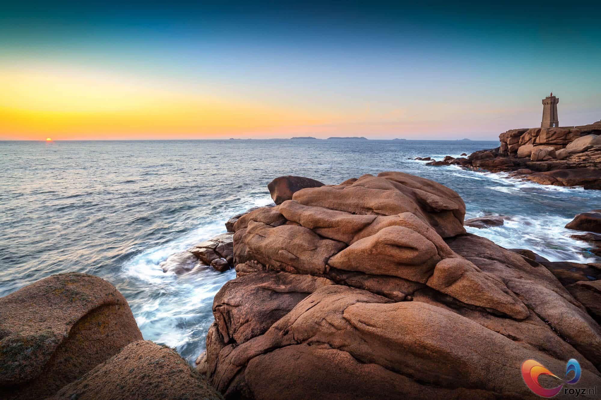 Natuurlijke schoonheid aan de Cote de Granit rose in Bretagne