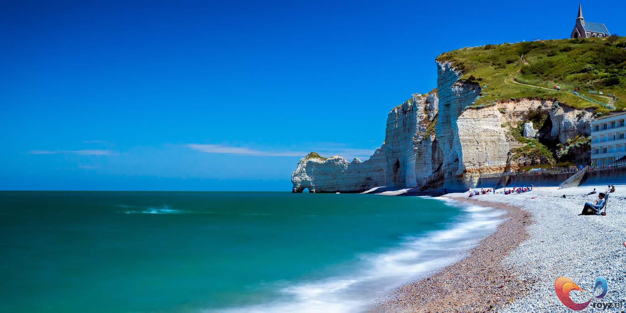 Krijtrotsen in Etretat