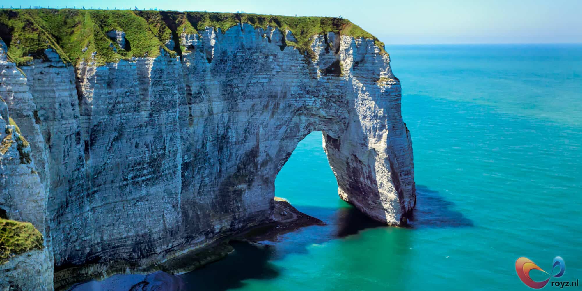 Krijtrotsen in Etretat