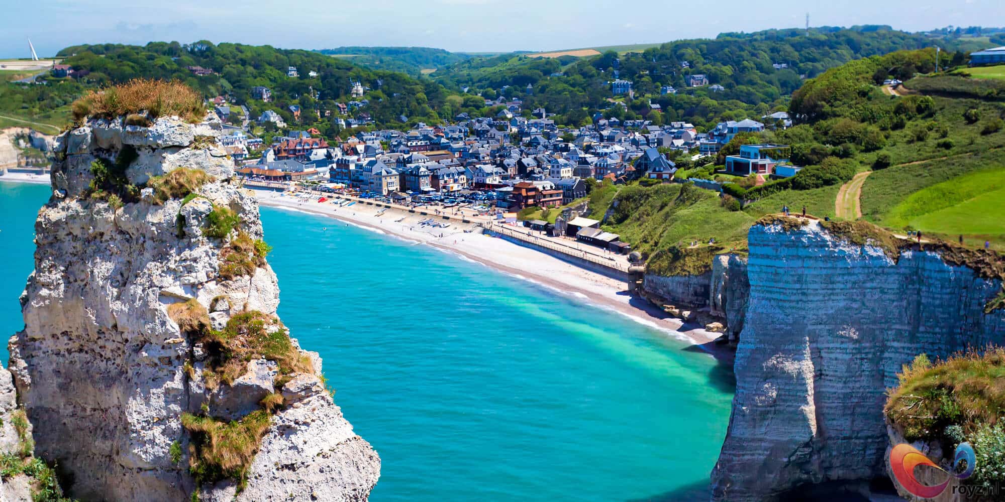 Krijtrotsen in Etretat