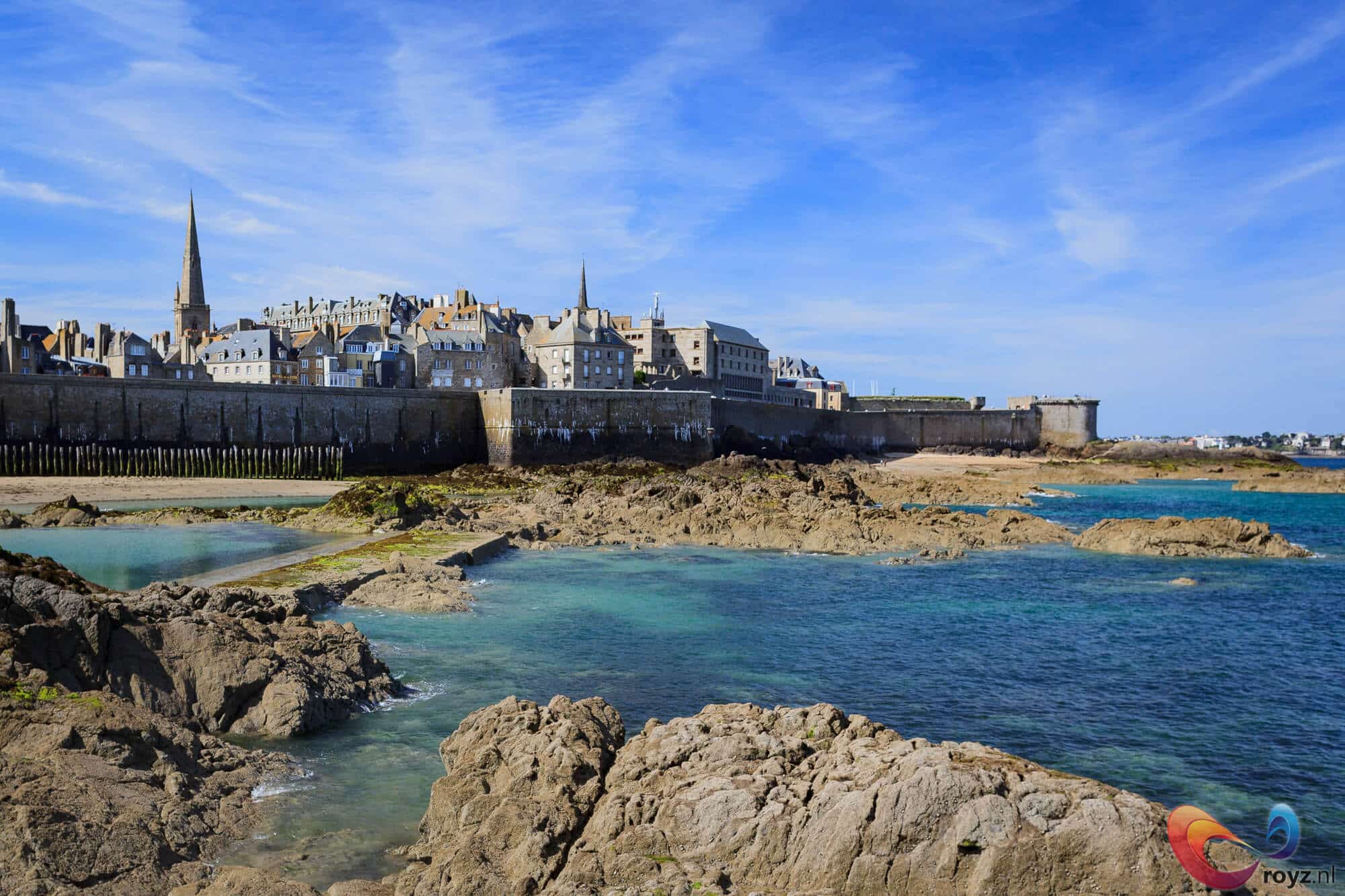 De stadswallen van Saint-Malo