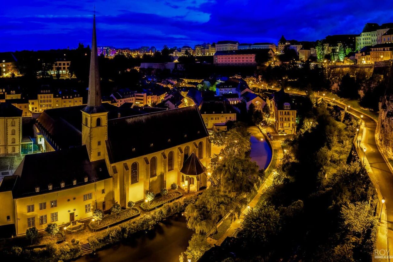 Luxemburg stad, een compacte stad met een knus centrum