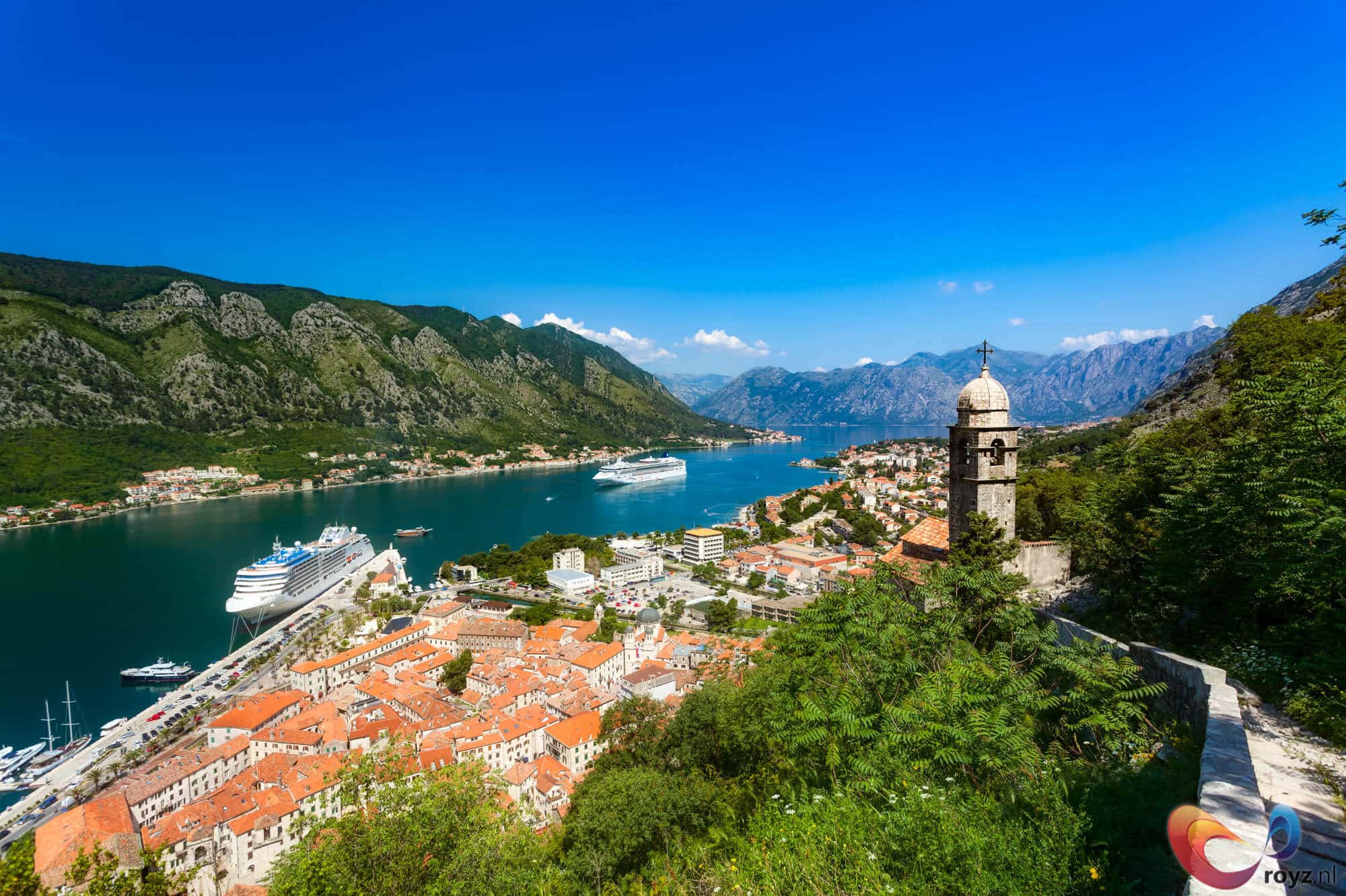 Kotor, het Monte-Carlo van de Balkan