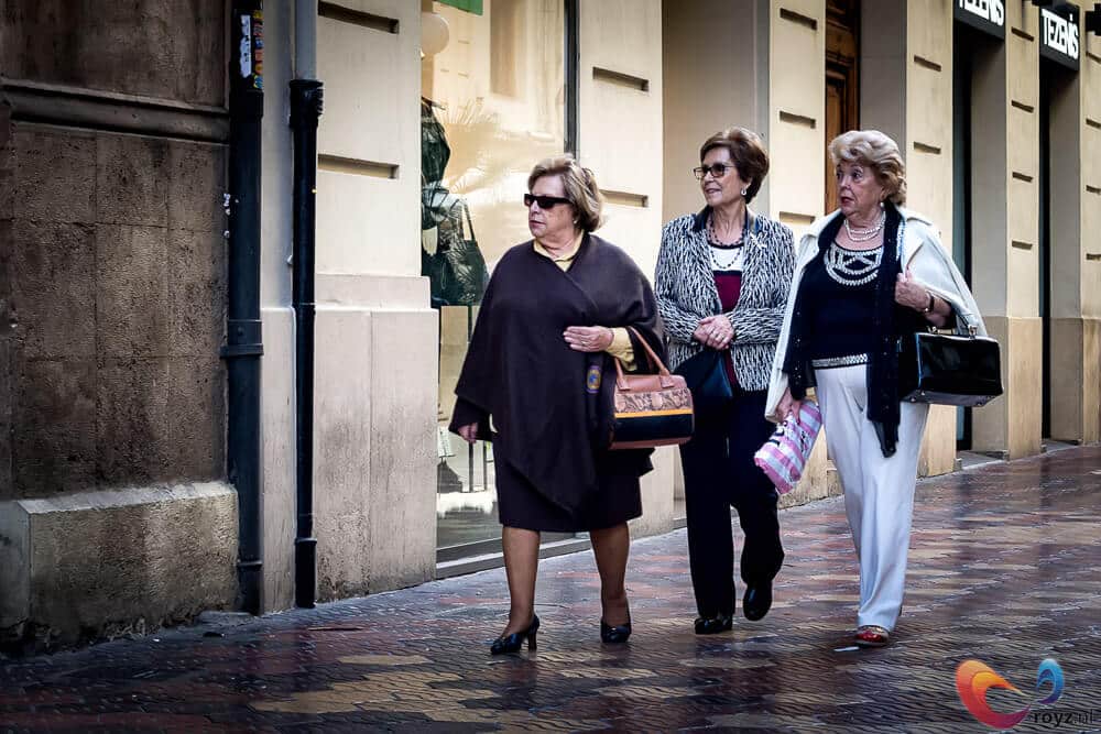 Straatfotografie in Valencia
