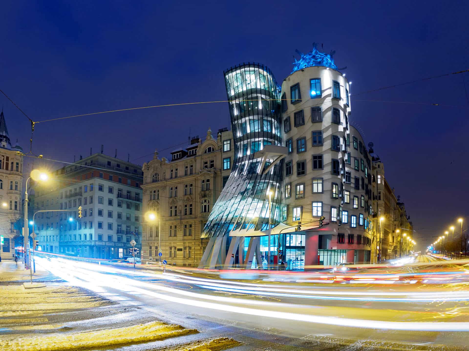 Verhaal achter de foto: Lichtstrepen van auto's zonder statief in Praag!